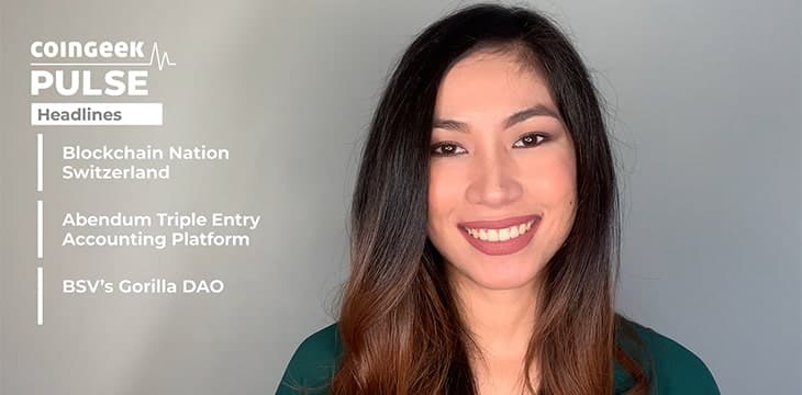 CoinGeek Pulse第35集：瑞士国家区块链、Abendum、Gorilla DAO和国际妇女节