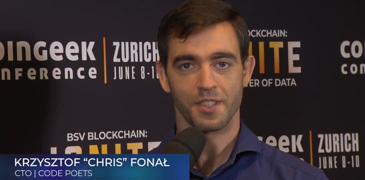 CoinGeek Backstage：Code Poets的Chris Fonal谈为何建立人际关系网对于开发人员至关重要