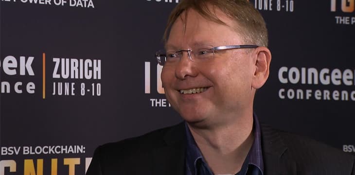 CoinGeek Backstage：Holger Vogel博士谈论如何让比特币在金融服务中更易于使用