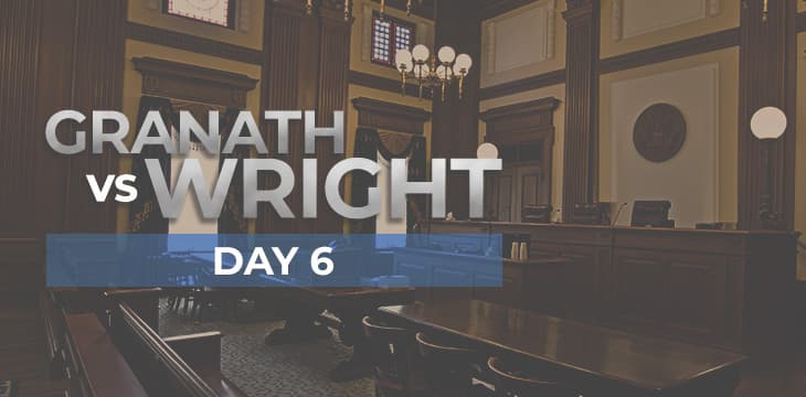 Granath诉Wright案庭审第六天：专家对于Hodlonaut 方出具的毕马威报告持怀疑态度